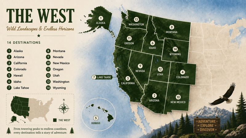 🏔 The West
