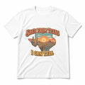Texas Retro Highway Pure Cotton T-Shirt in White