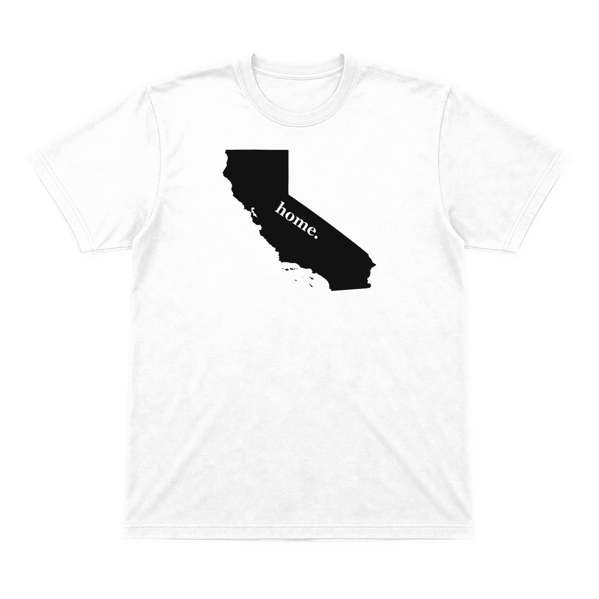 California home graphic T-shirt in white