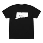 Connecticut home graphic T-shirt in black