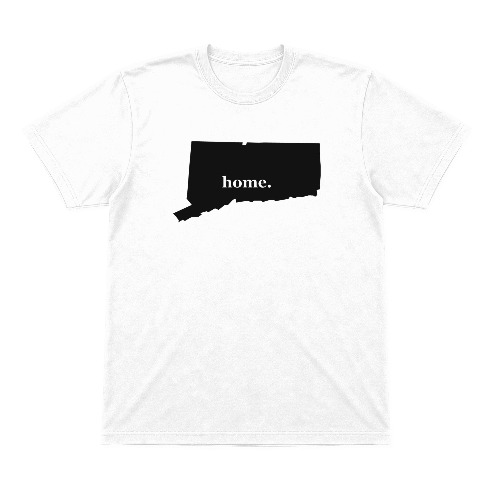 Connecticut home graphic T-shirt in white