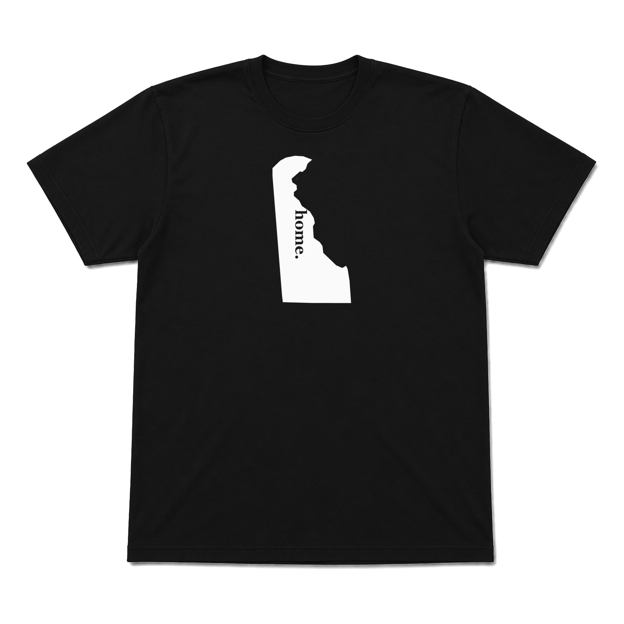 Delaware home graphic T-shirt in black