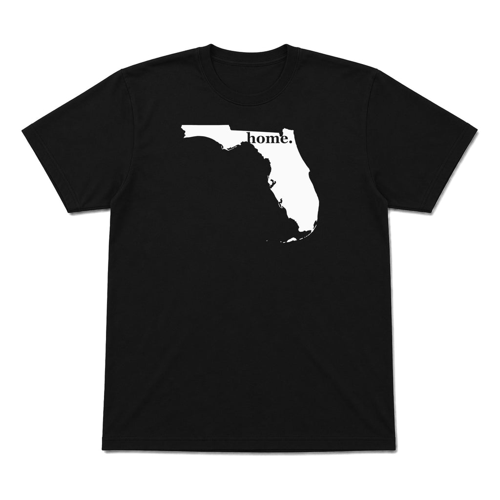 Florida home graphic T-shirt in black