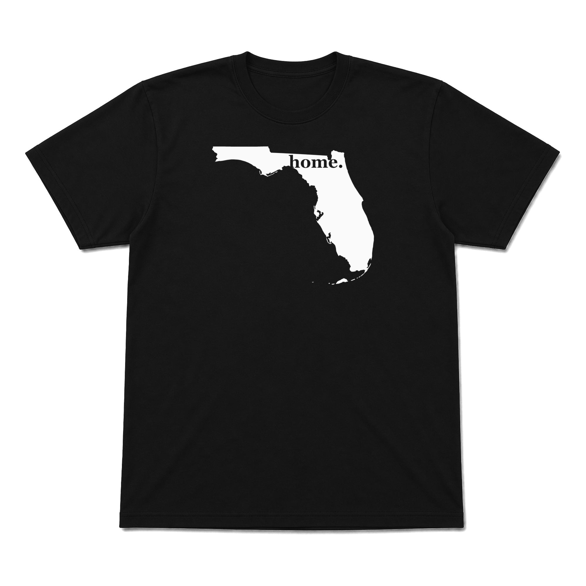 Florida home graphic T-shirt in black