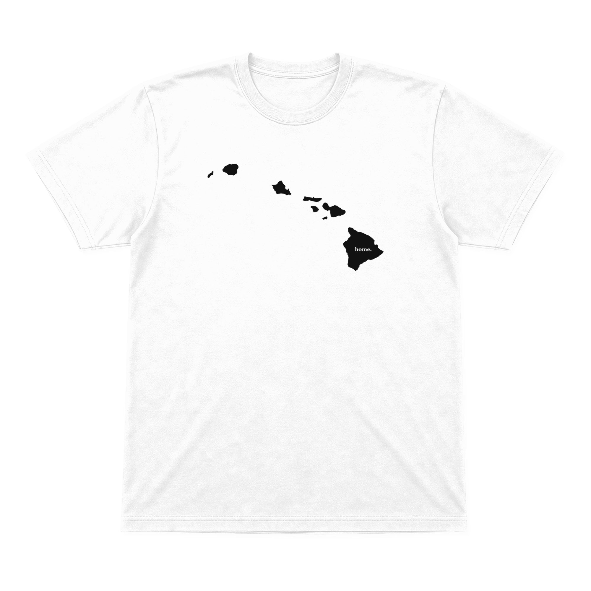 Hawaii home graphic T-shirt in white