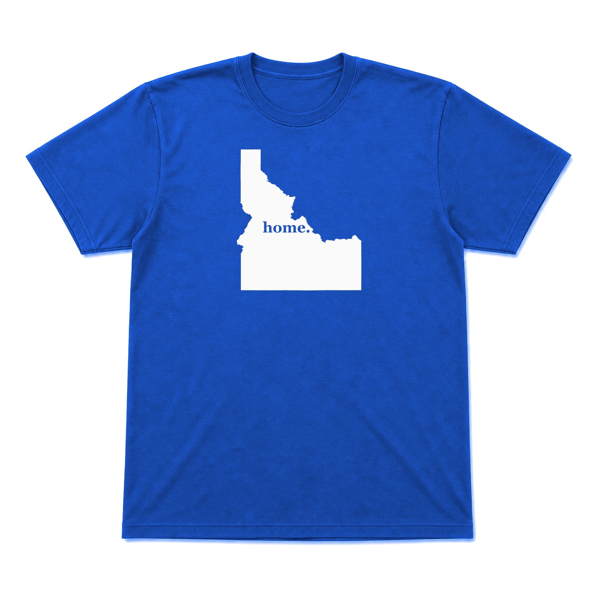 Idaho home graphic T-shirt in royal blue