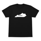 Kentucky home graphic T-shirt in black