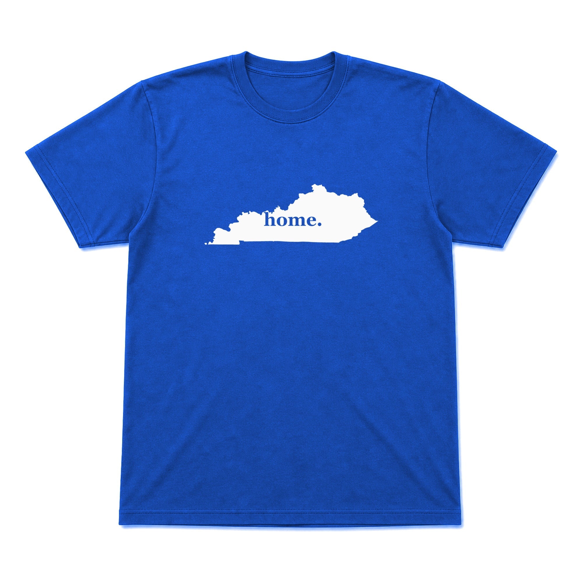 Kentucky home graphic T-shirt in royal blue