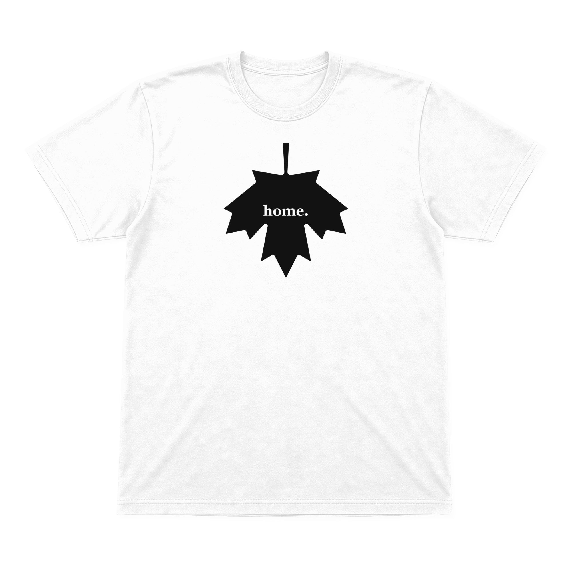 Maple Leaf home graphic T-shirt in white