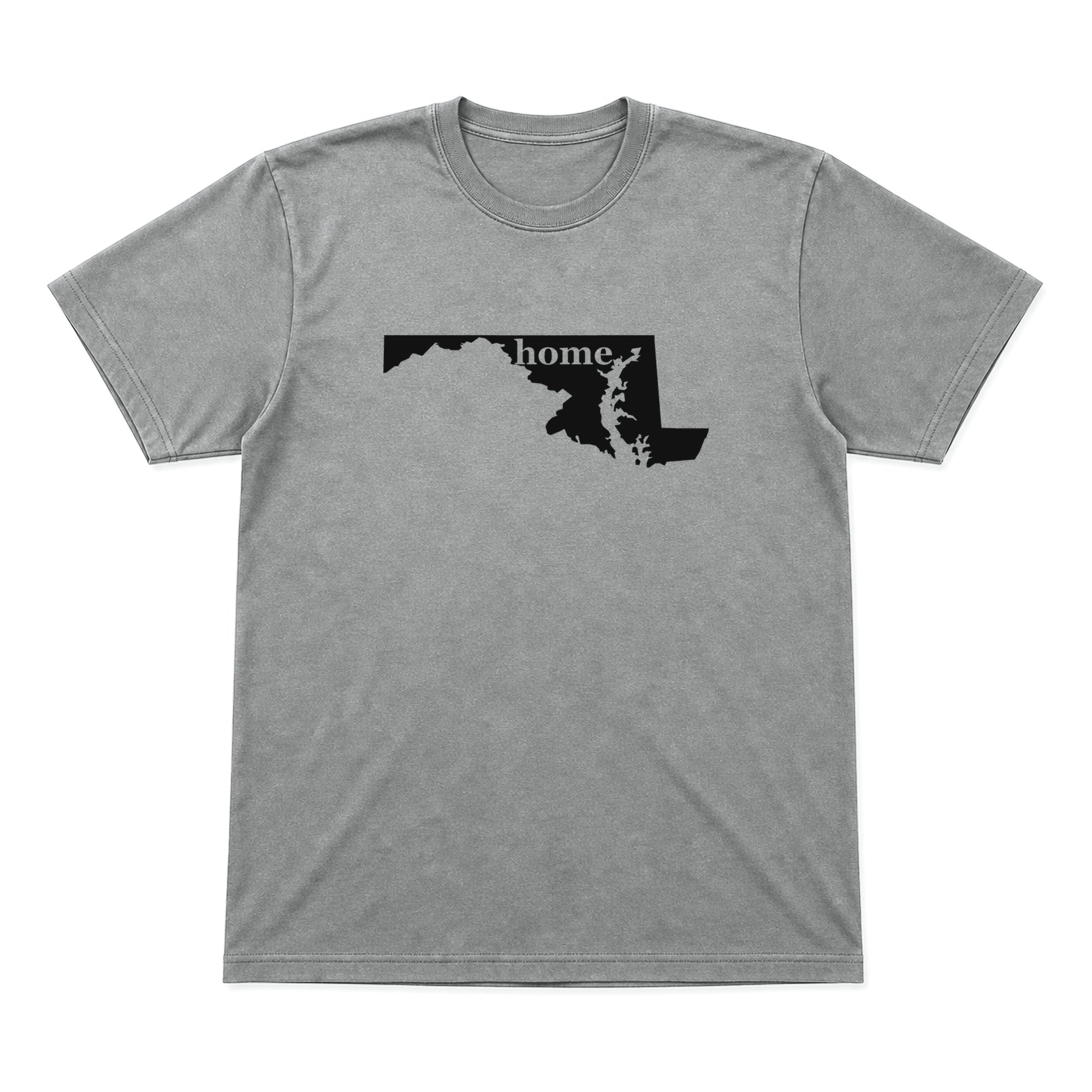 Maryland home graphic T-shirt in heather gray