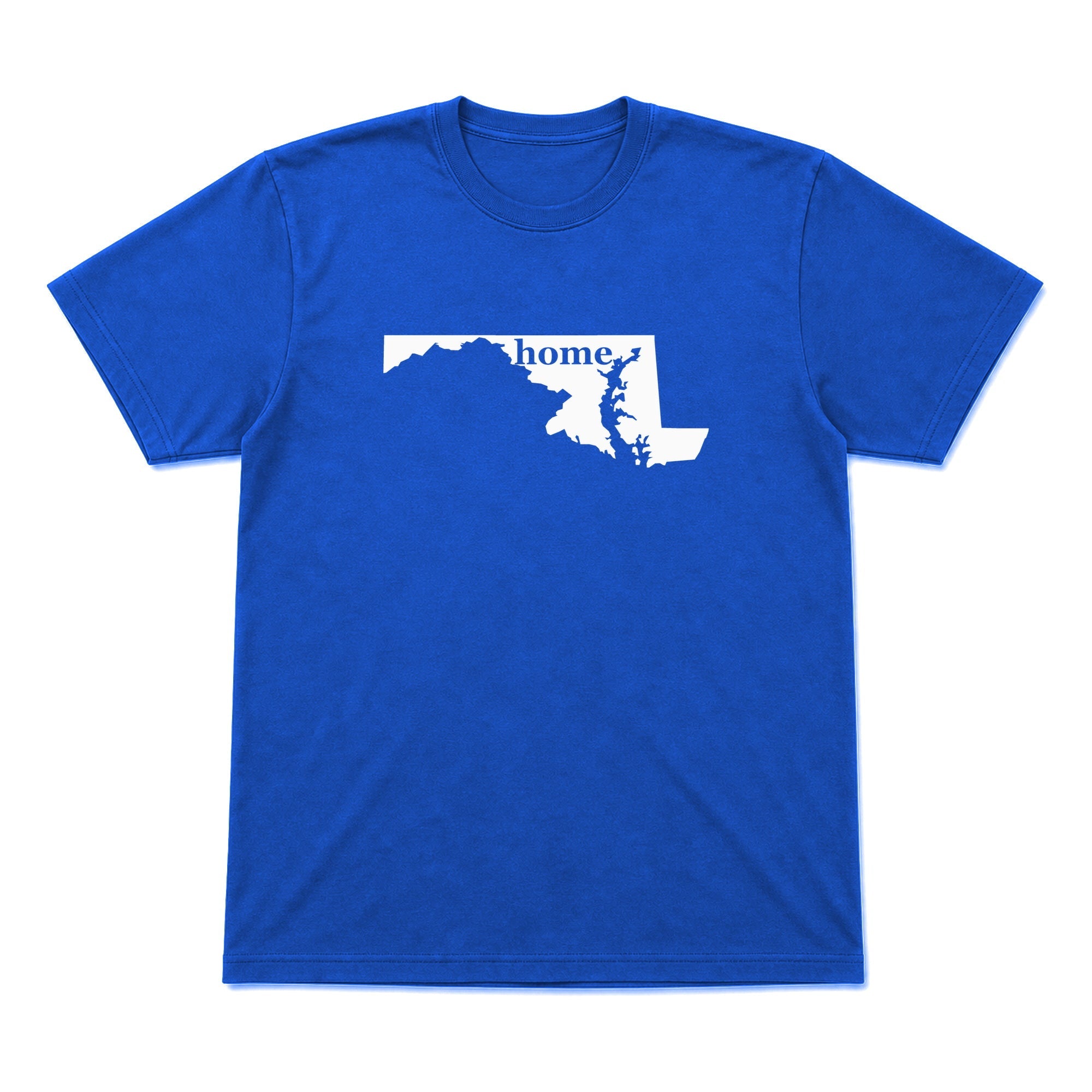 Maryland home graphic T-shirt in royal blue