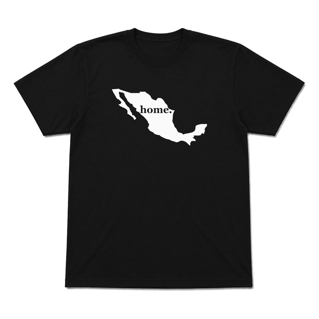Mexico home graphic T-shirt in black