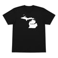 Michigan home graphic T-shirt in black