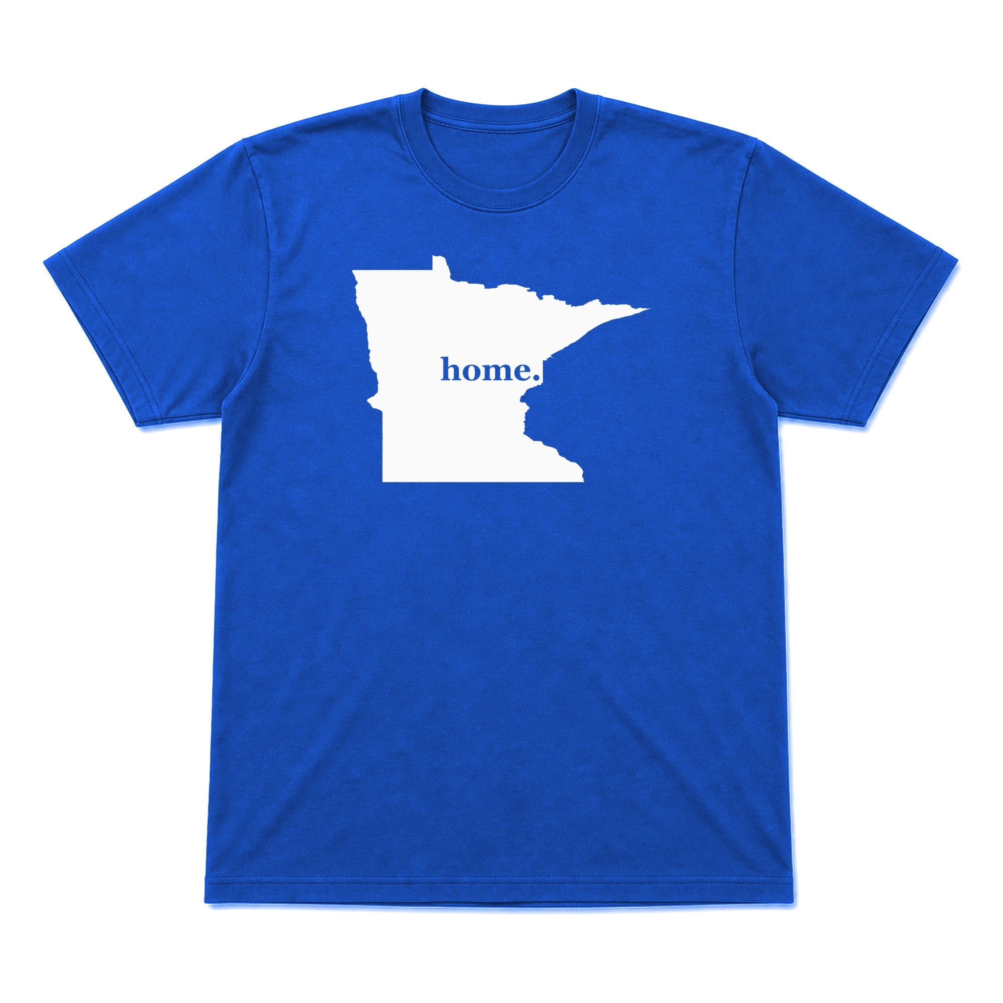 Minnesota home graphic T-shirt in royal blue