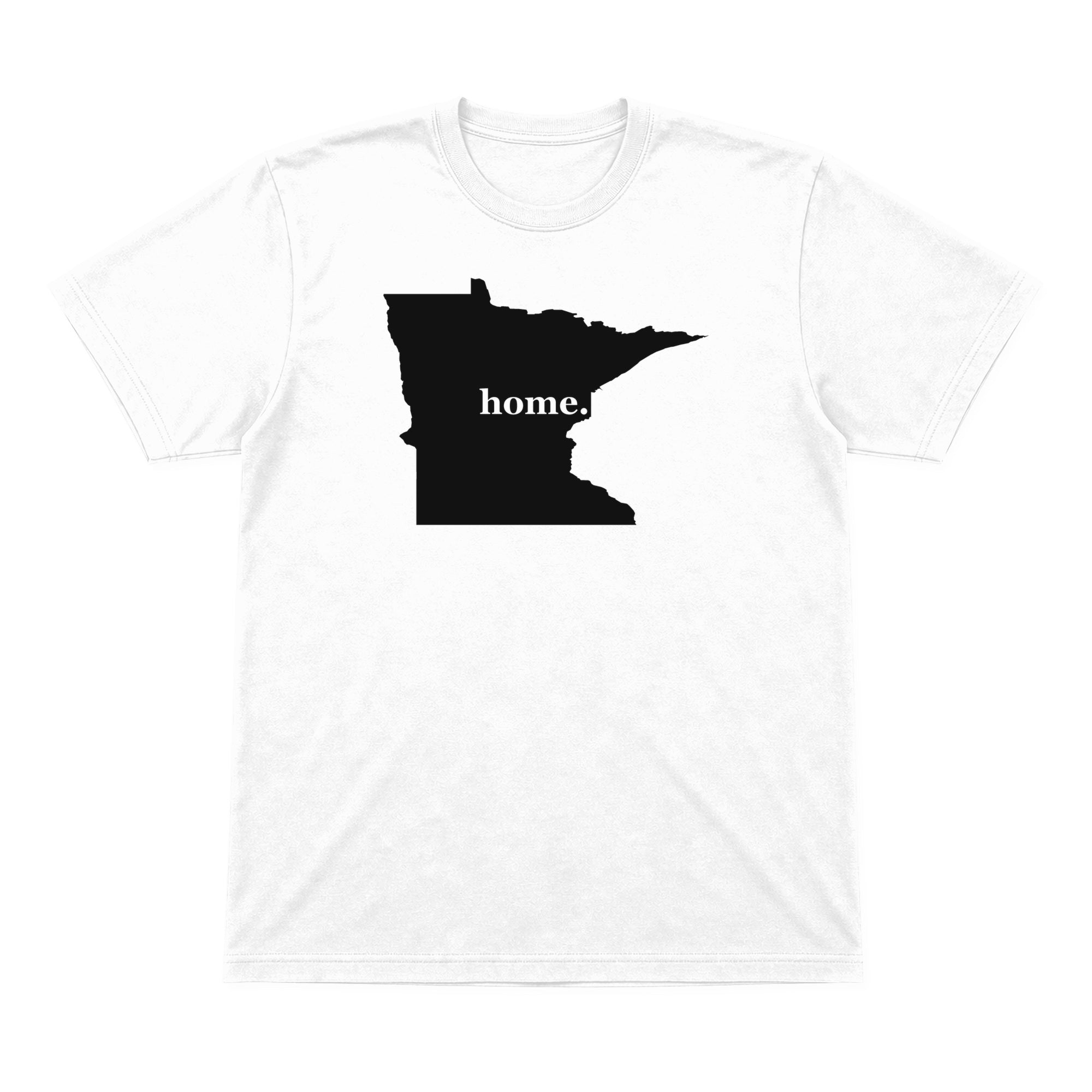 Minnesota home graphic T-shirt in white