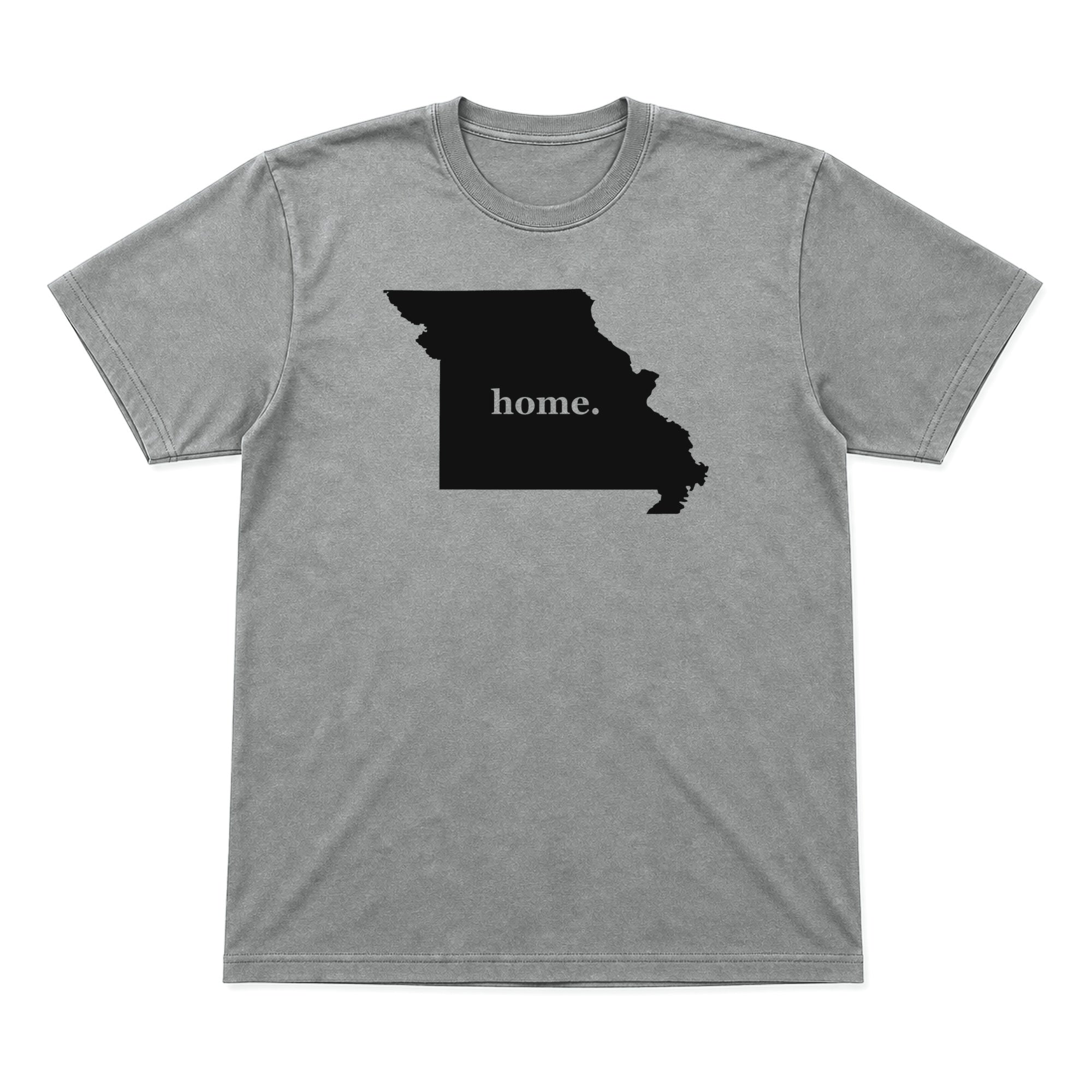 Missouri home graphic T-shirt in heather gray