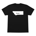 Montana home graphic T-shirt in black