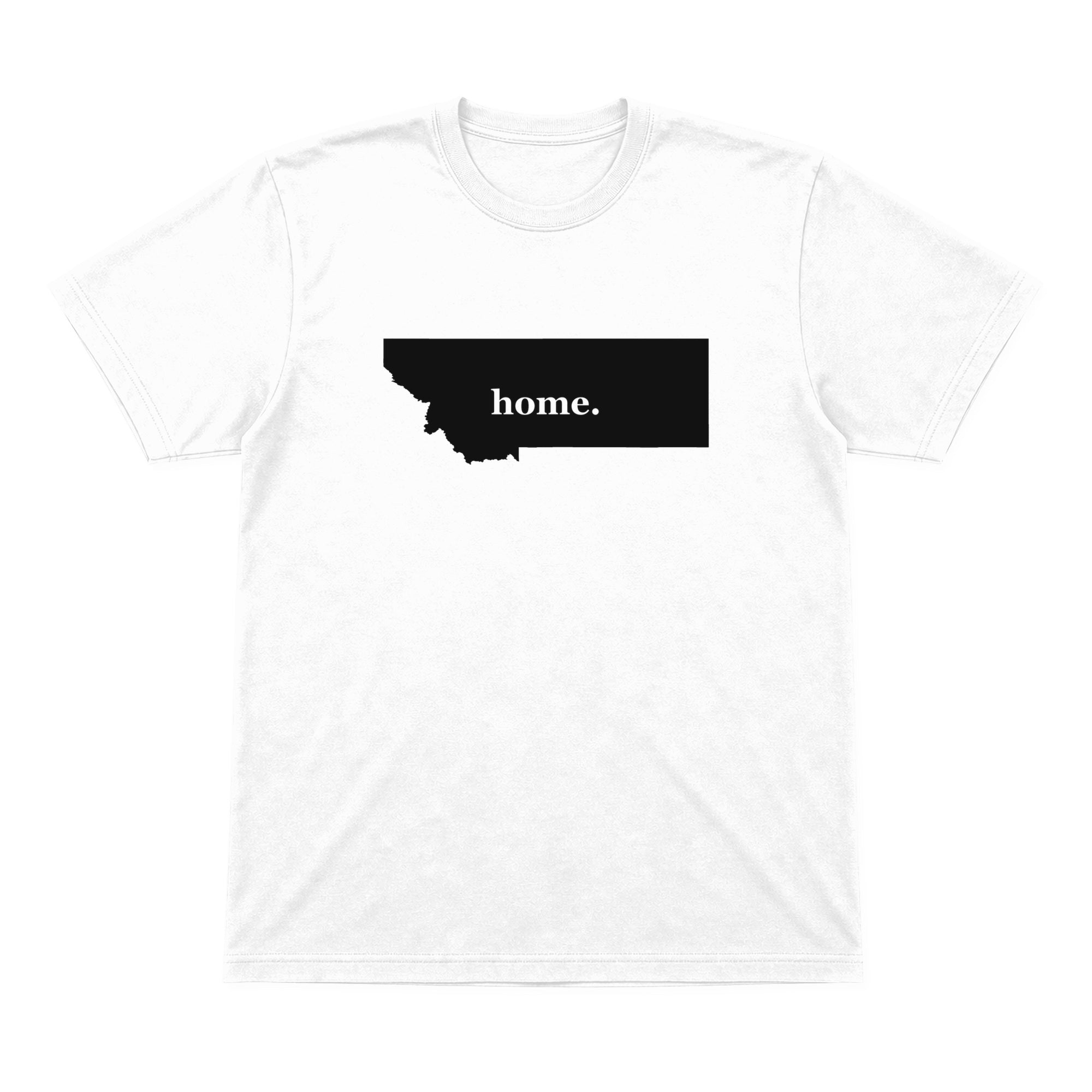 Montana home graphic T-shirt in white
