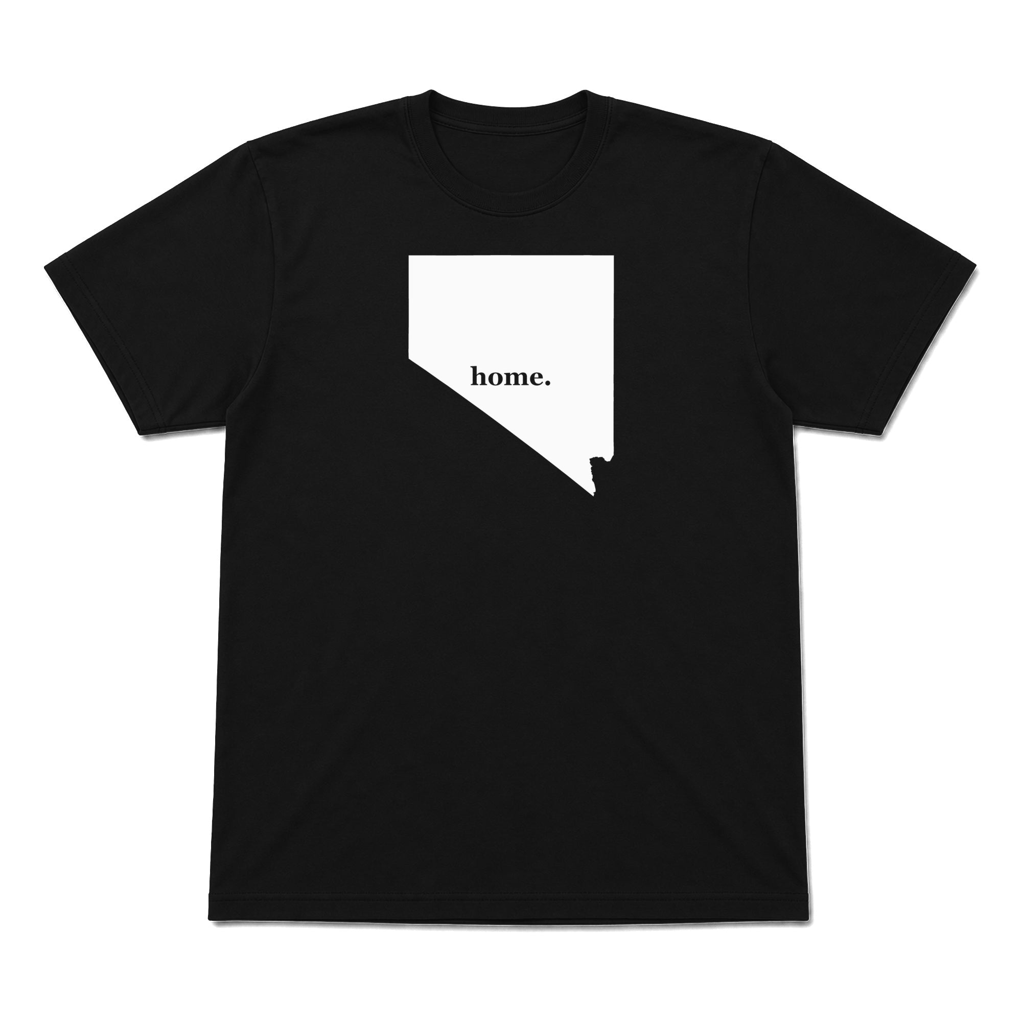 Nevada home graphic T-shirt in black