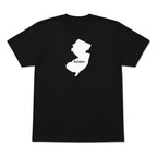 New Jersey home graphic T-shirt in black