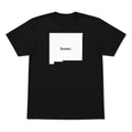 New Mexico home graphic T-shirt in black