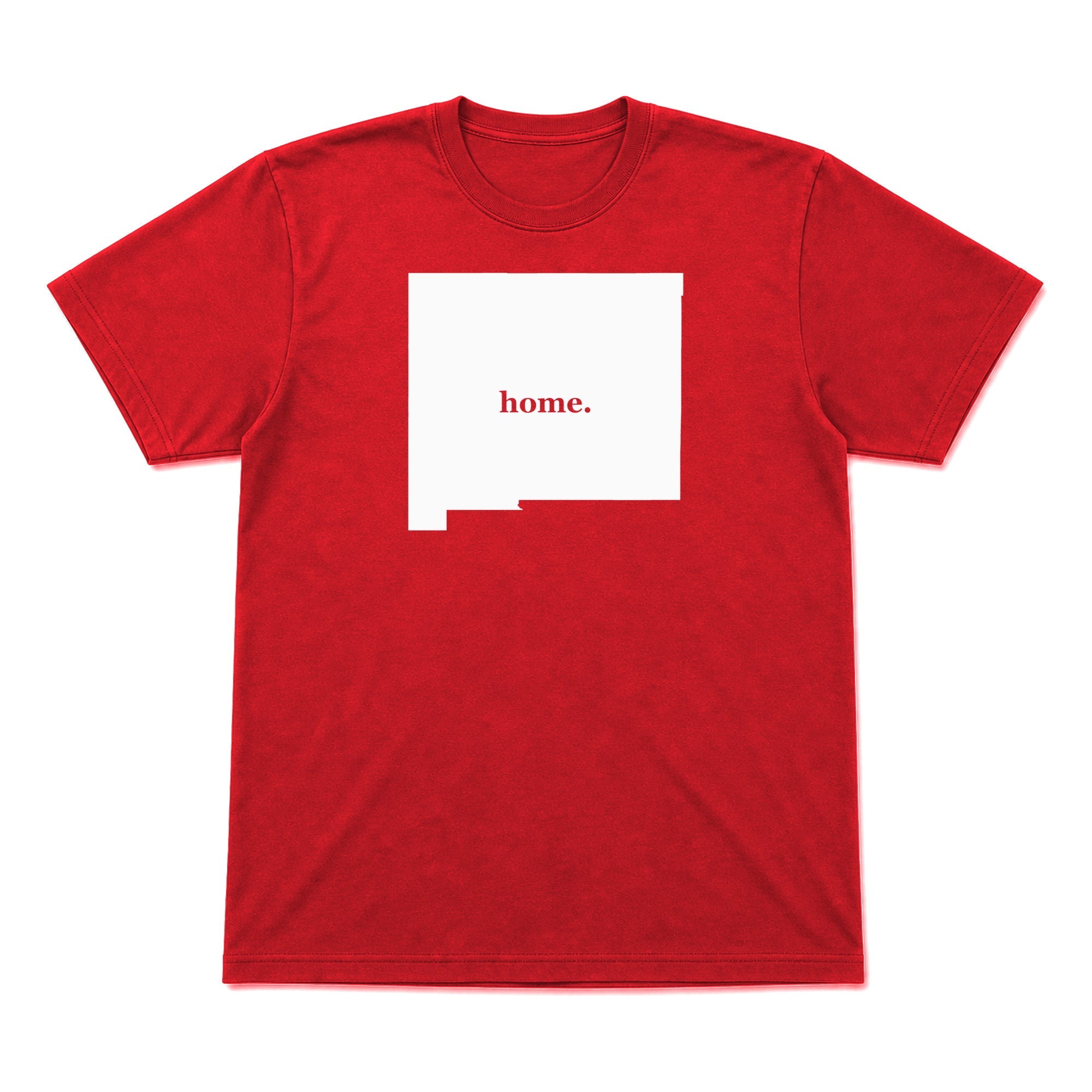 New Mexico home graphic T-shirt in red