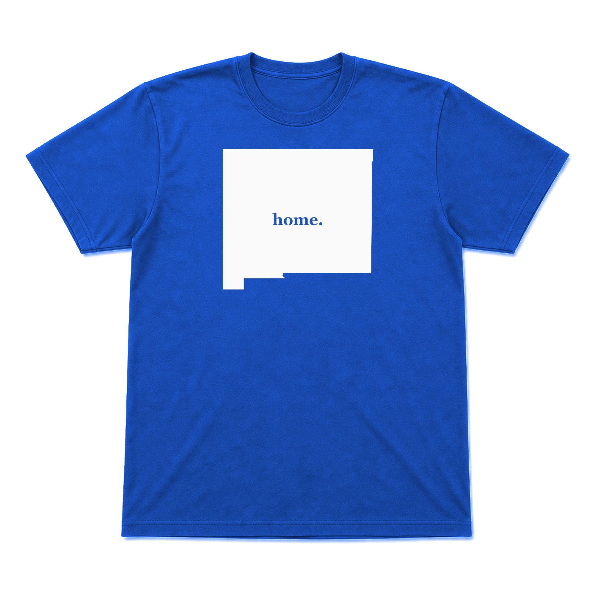 New Mexico home graphic T-shirt in royal blue