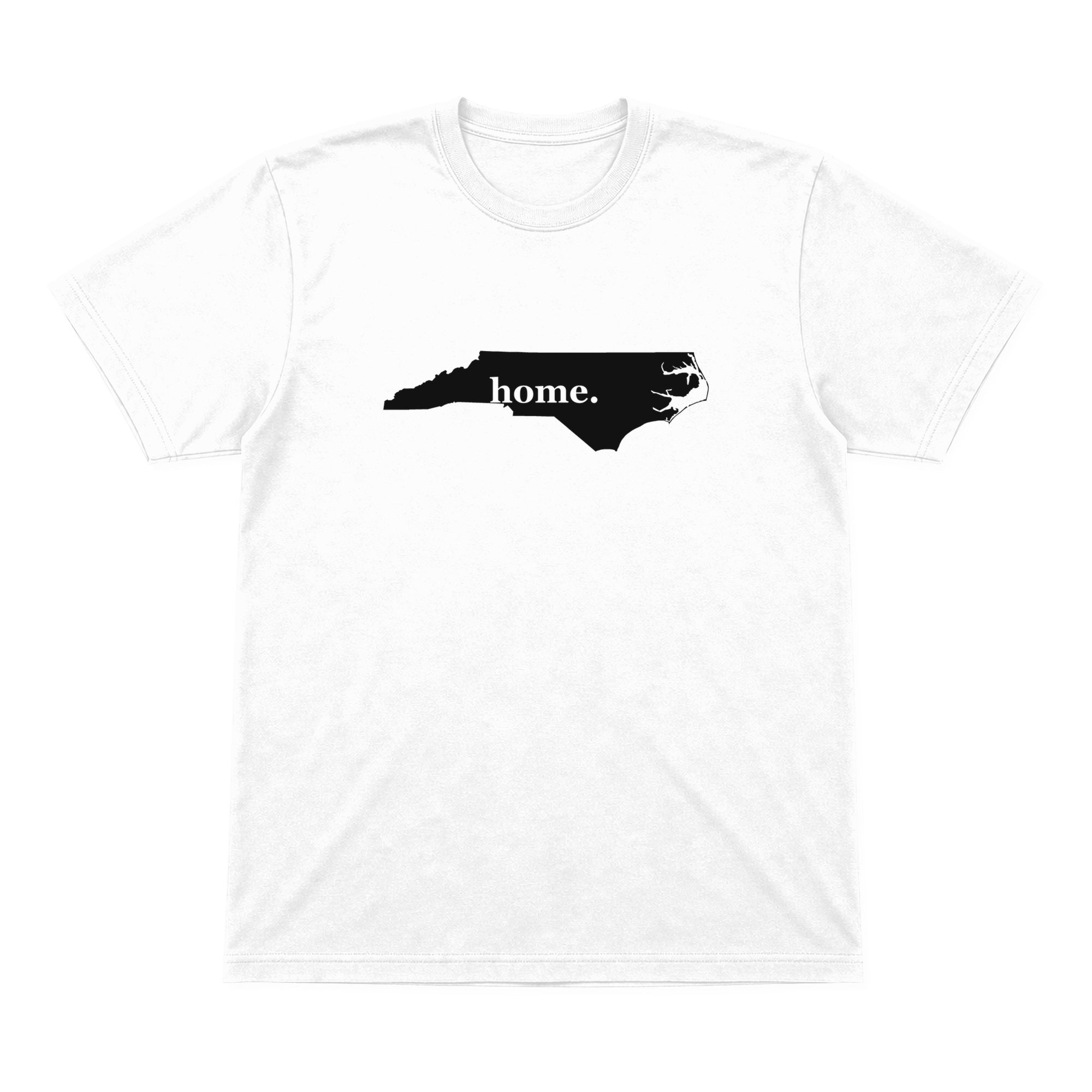 North Carolina home graphic T-shirt in white