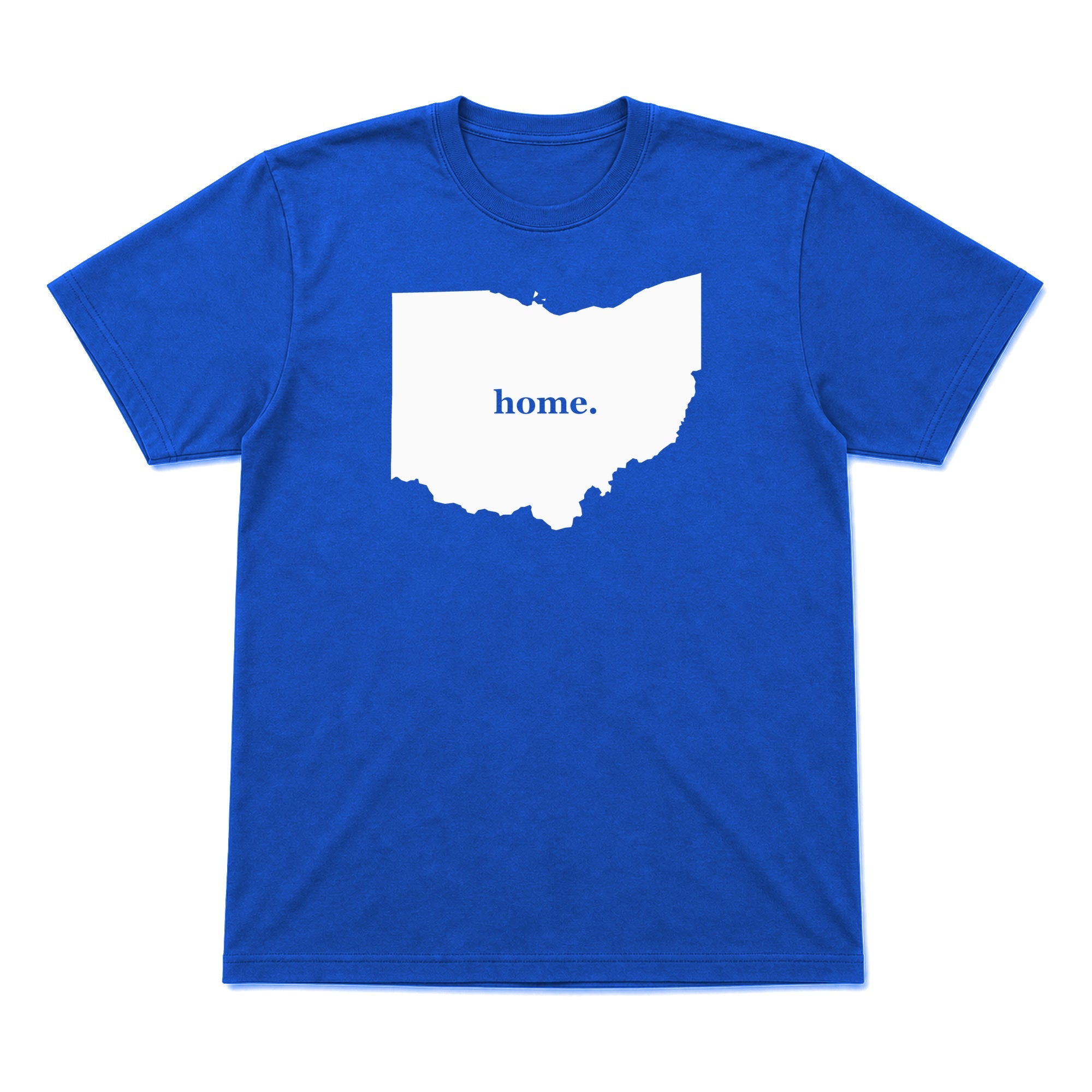 Ohio home graphic T-shirt in royal blue