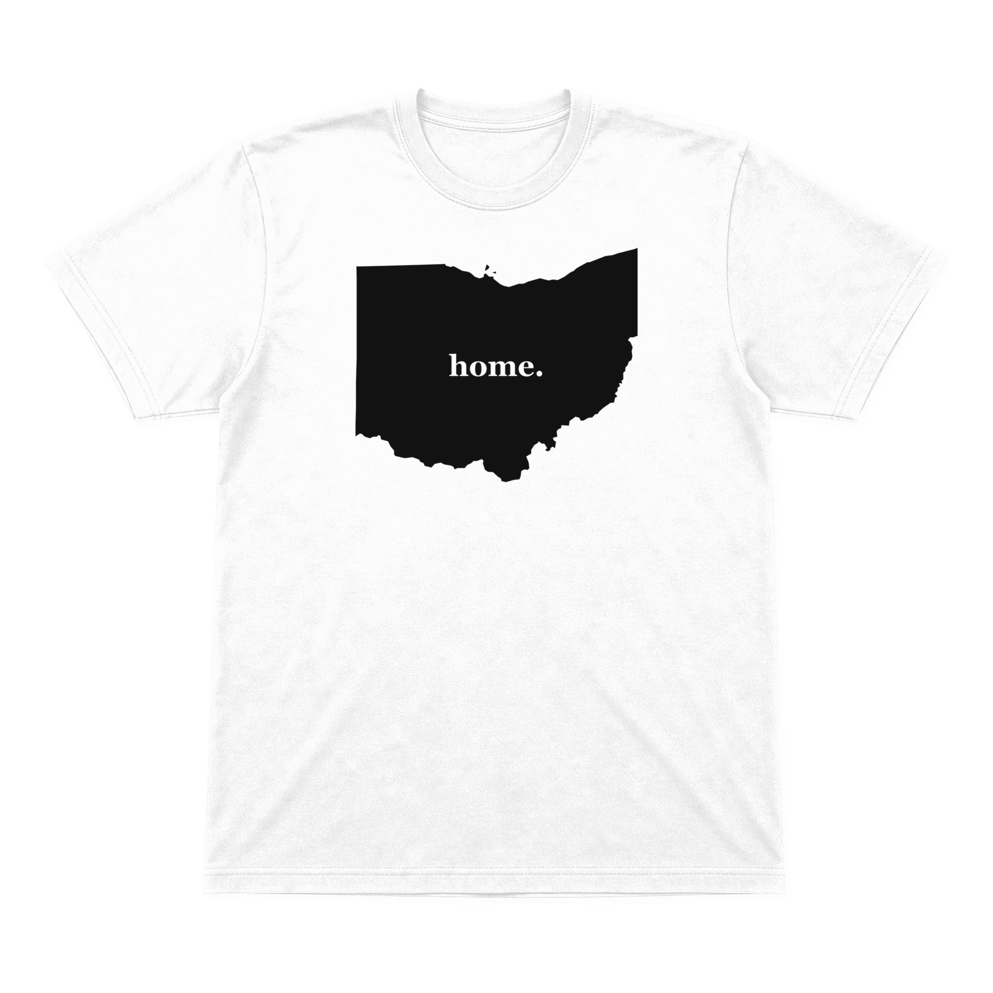 Ohio home graphic T-shirt in white