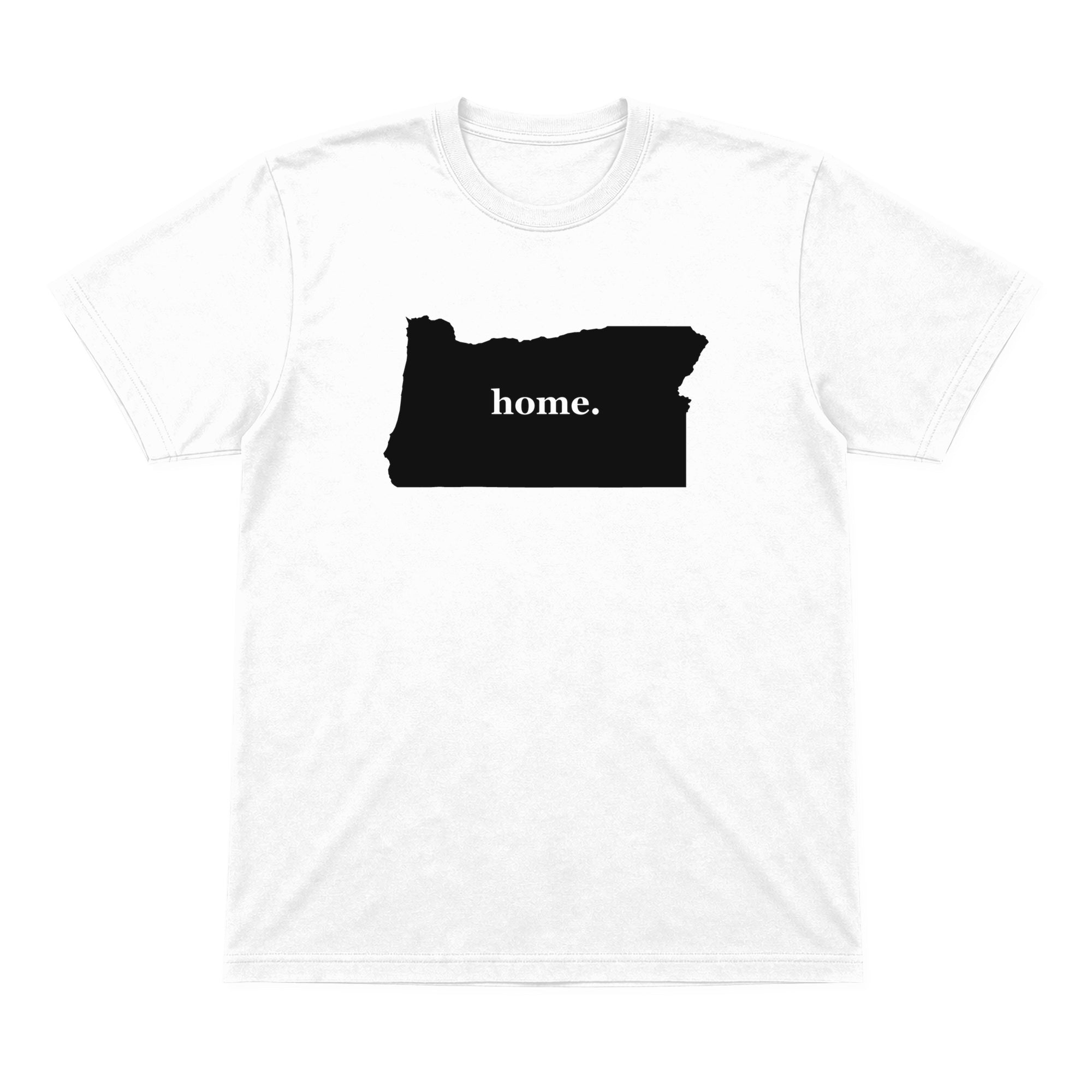 Oregon home graphic T-shirt in white