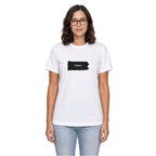 Pennsylvania home T-shirt in white shown on a female model