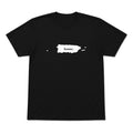 Puerto Rico home graphic T-shirt in black