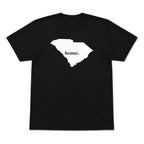 South Carolina home graphic T-shirt in black