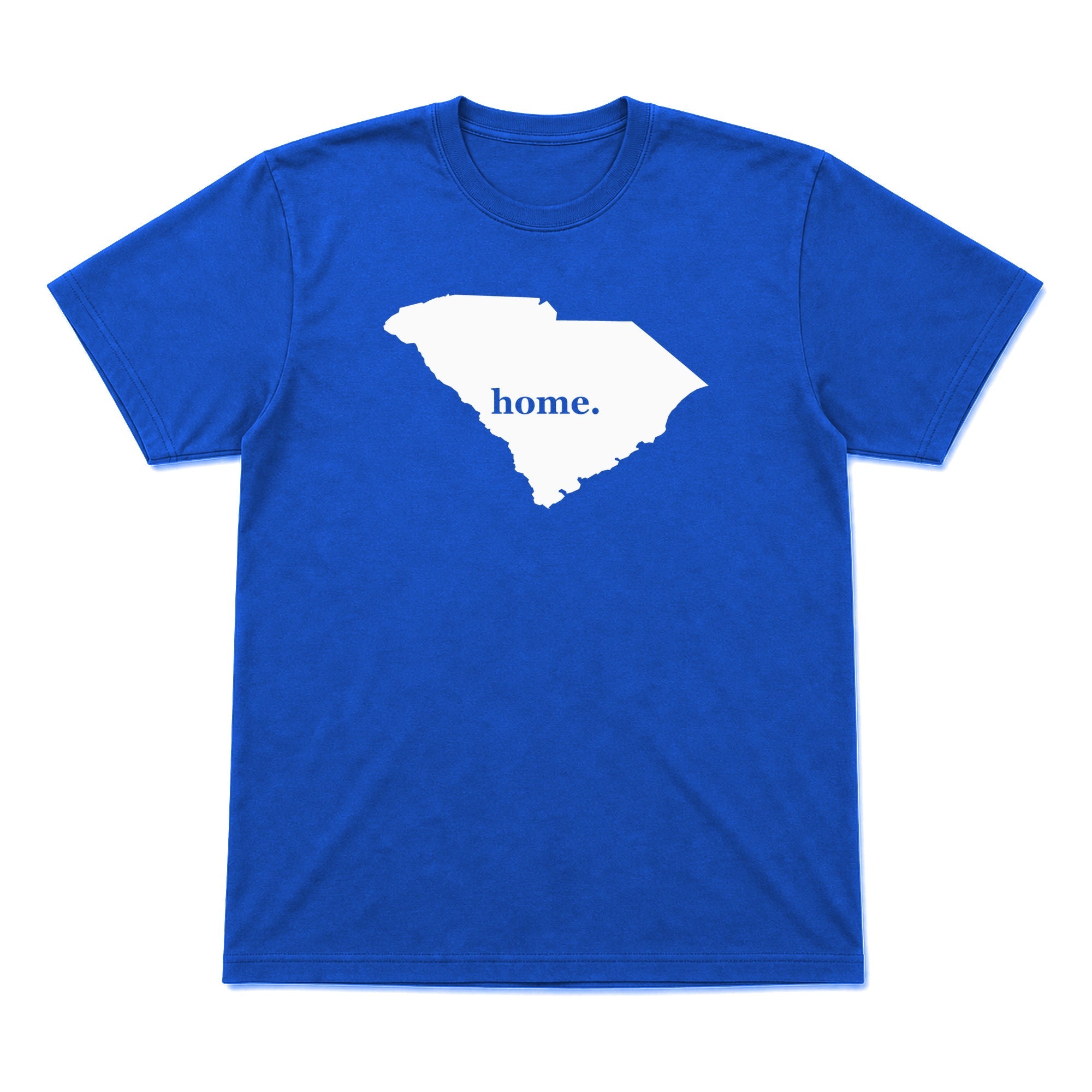 South Carolina home graphic T-shirt in royal blue
