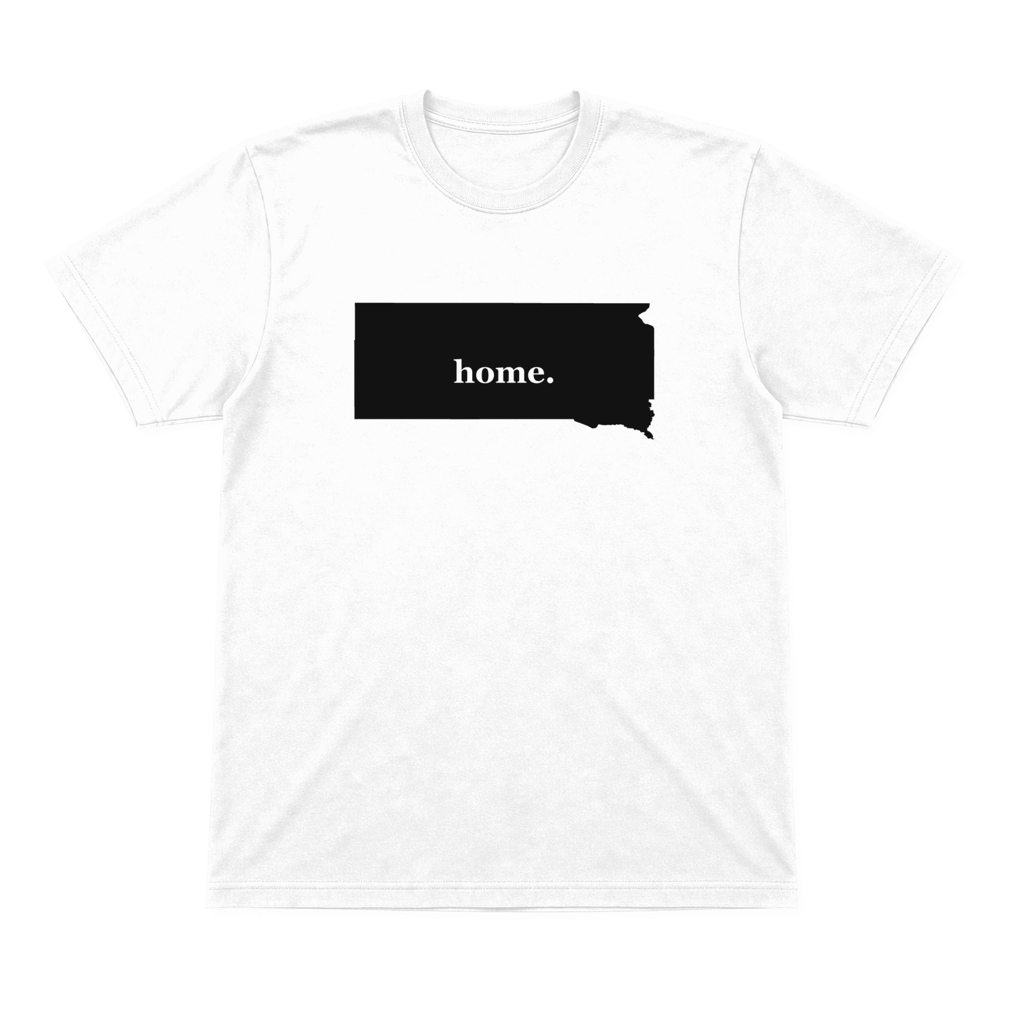 South Dakota home graphic T-shirt in white