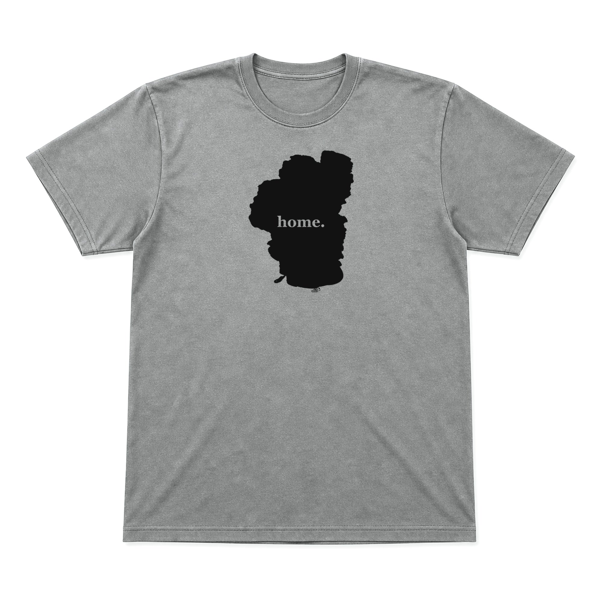 Tahoe home graphic T-shirt in heather gray