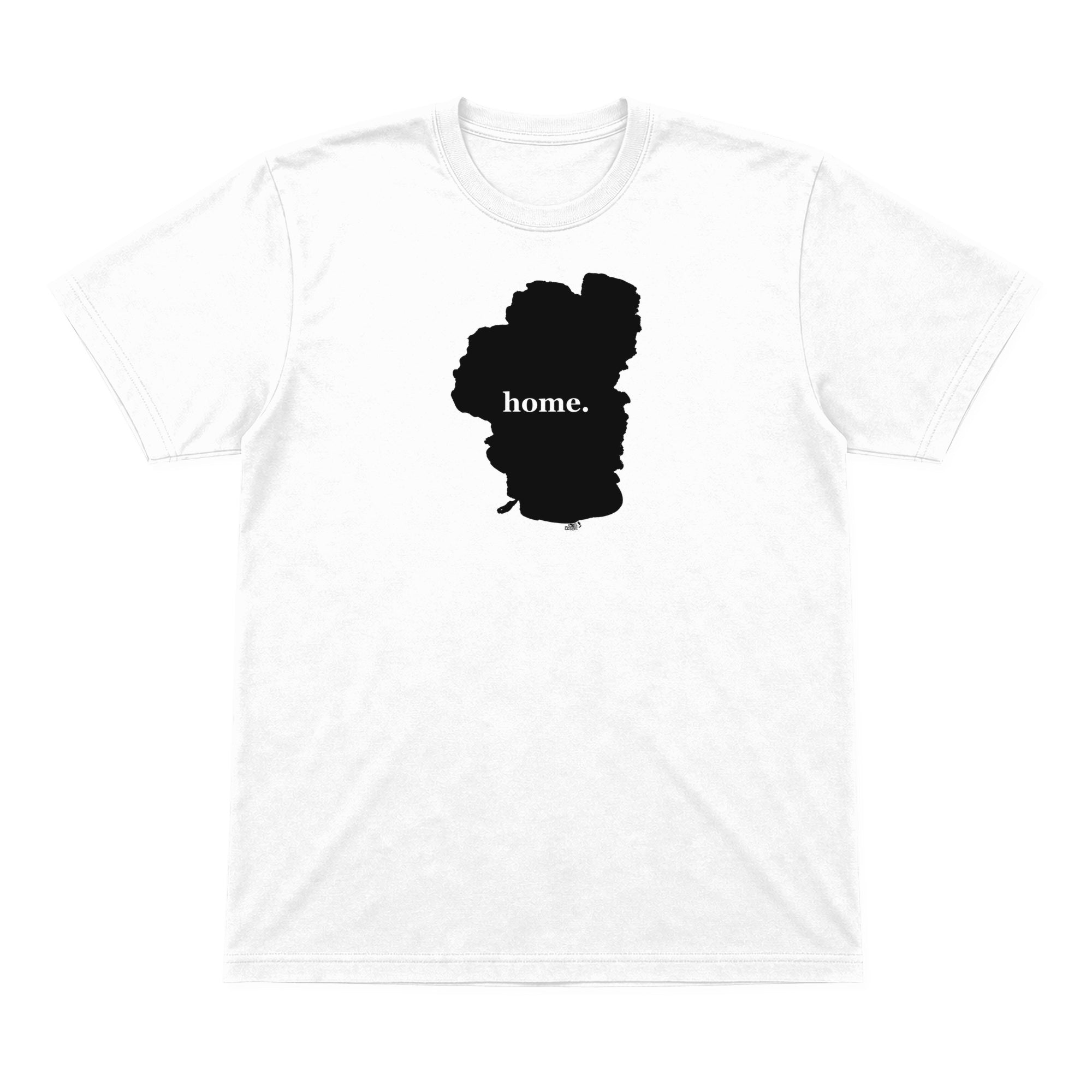 Tahoe home graphic T-shirt in white