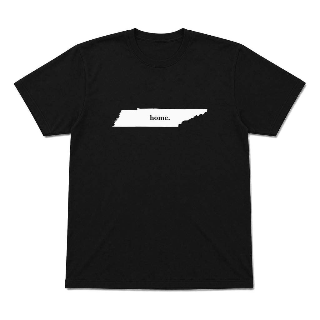 Tennessee home graphic T-shirt in black