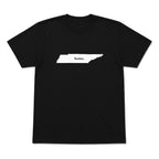 Tennessee home graphic T-shirt in black