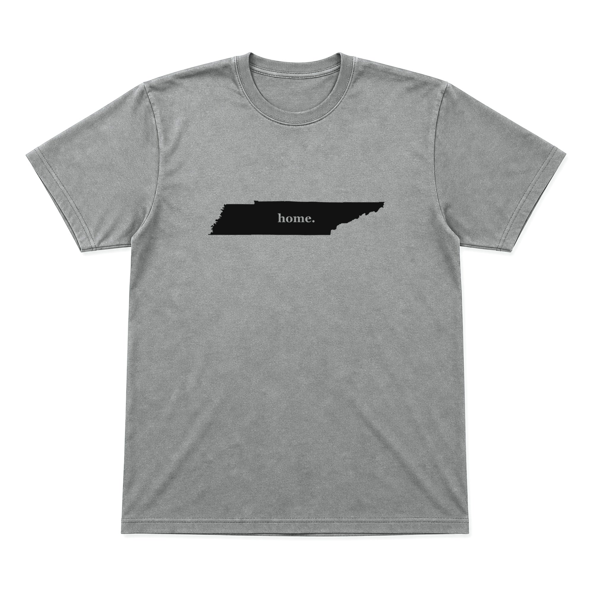 Tennessee home graphic T-shirt in heather gray