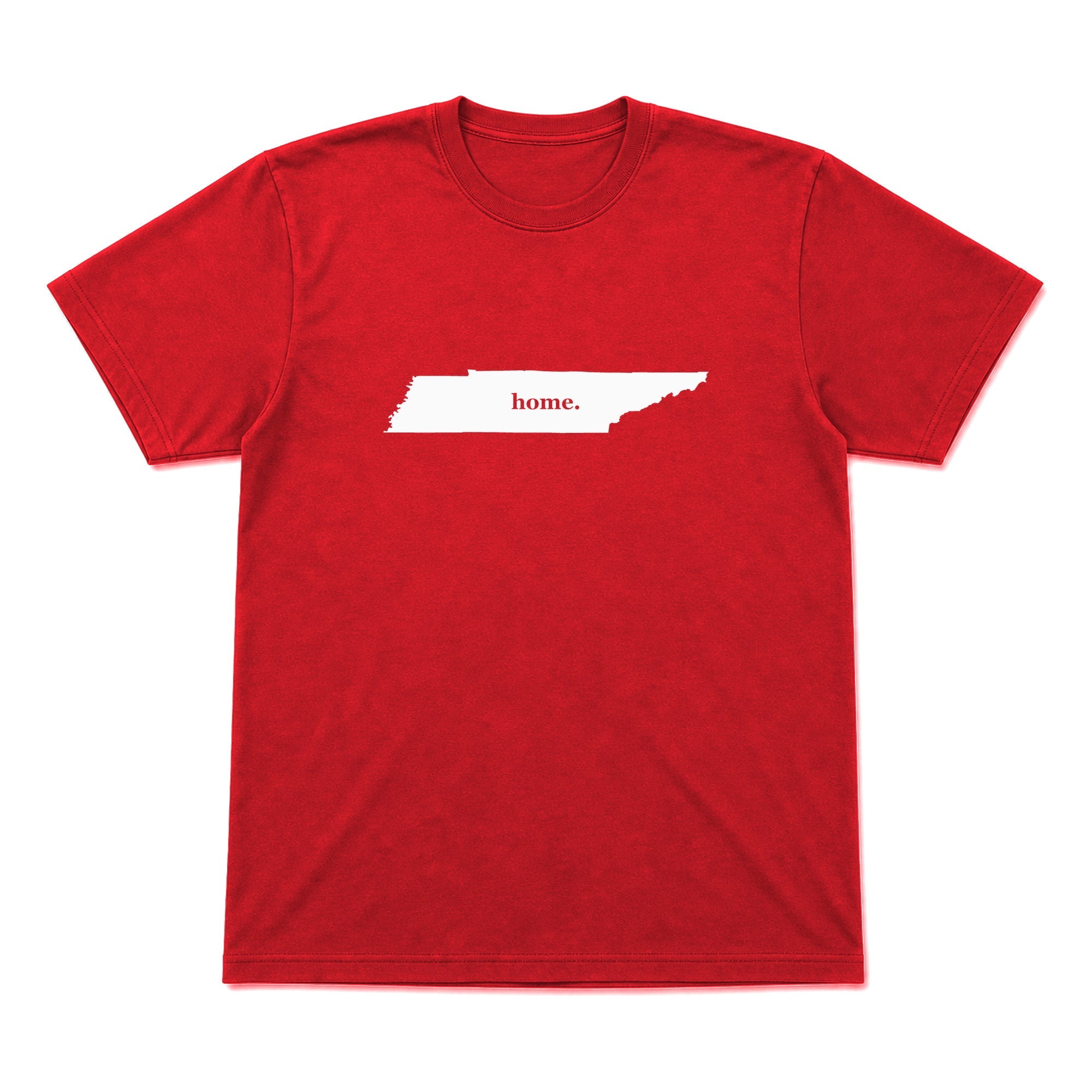Tennessee home graphic T-shirt in red