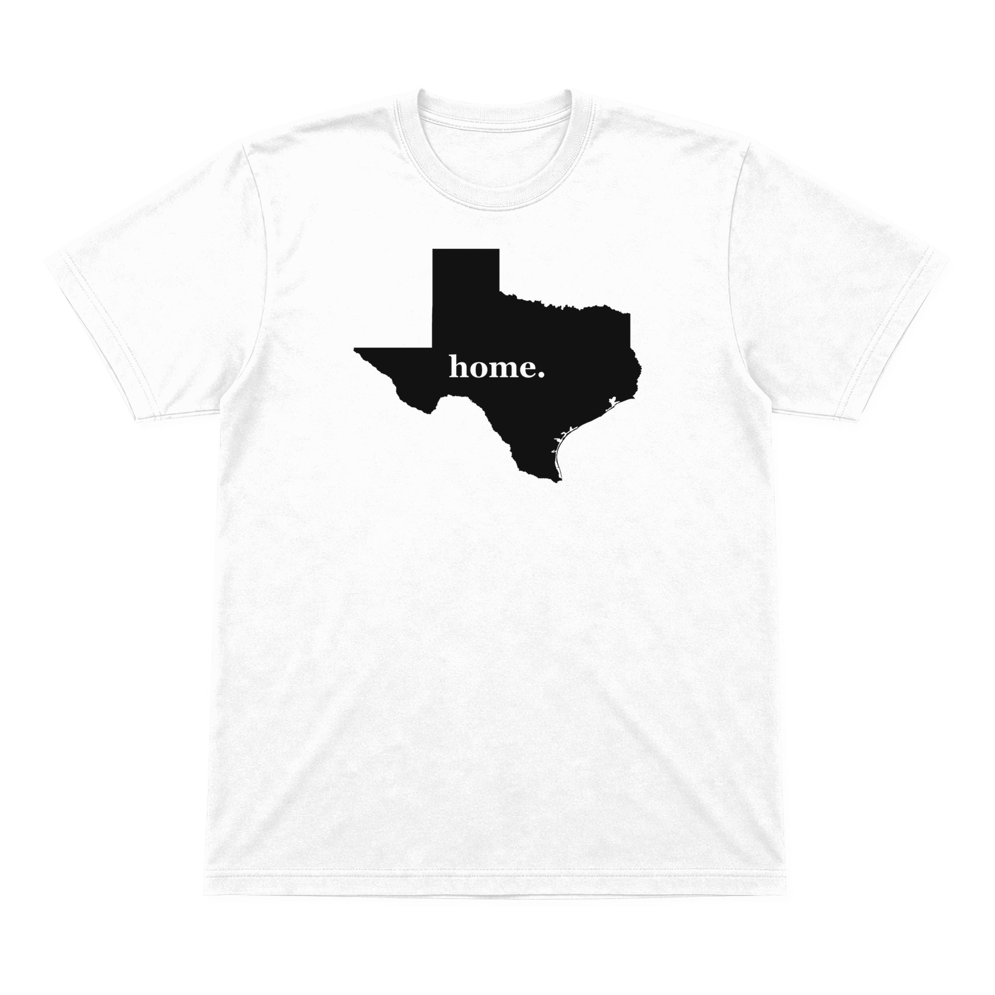 Texas home graphic T-shirt in white