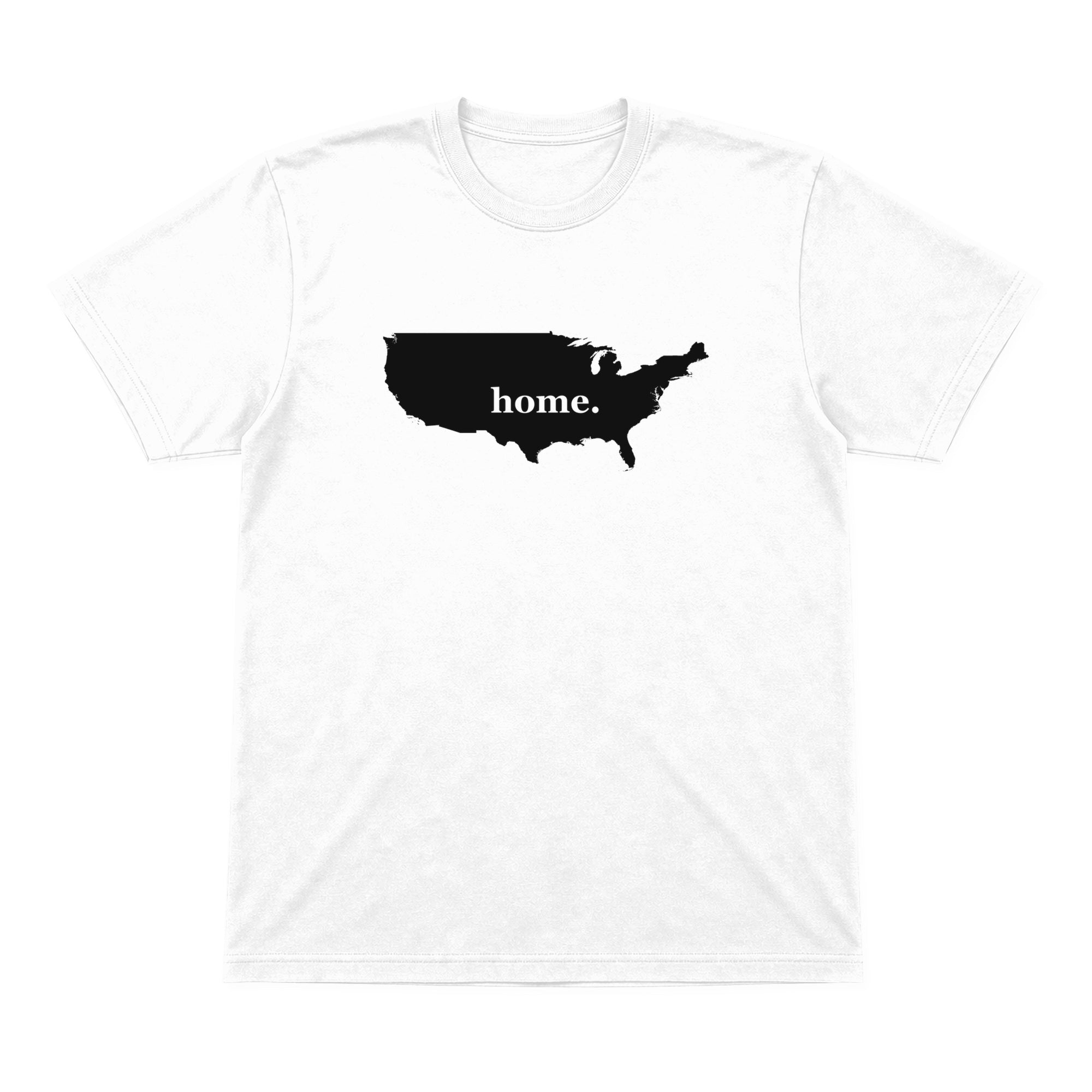 USA home graphic T-shirt in white