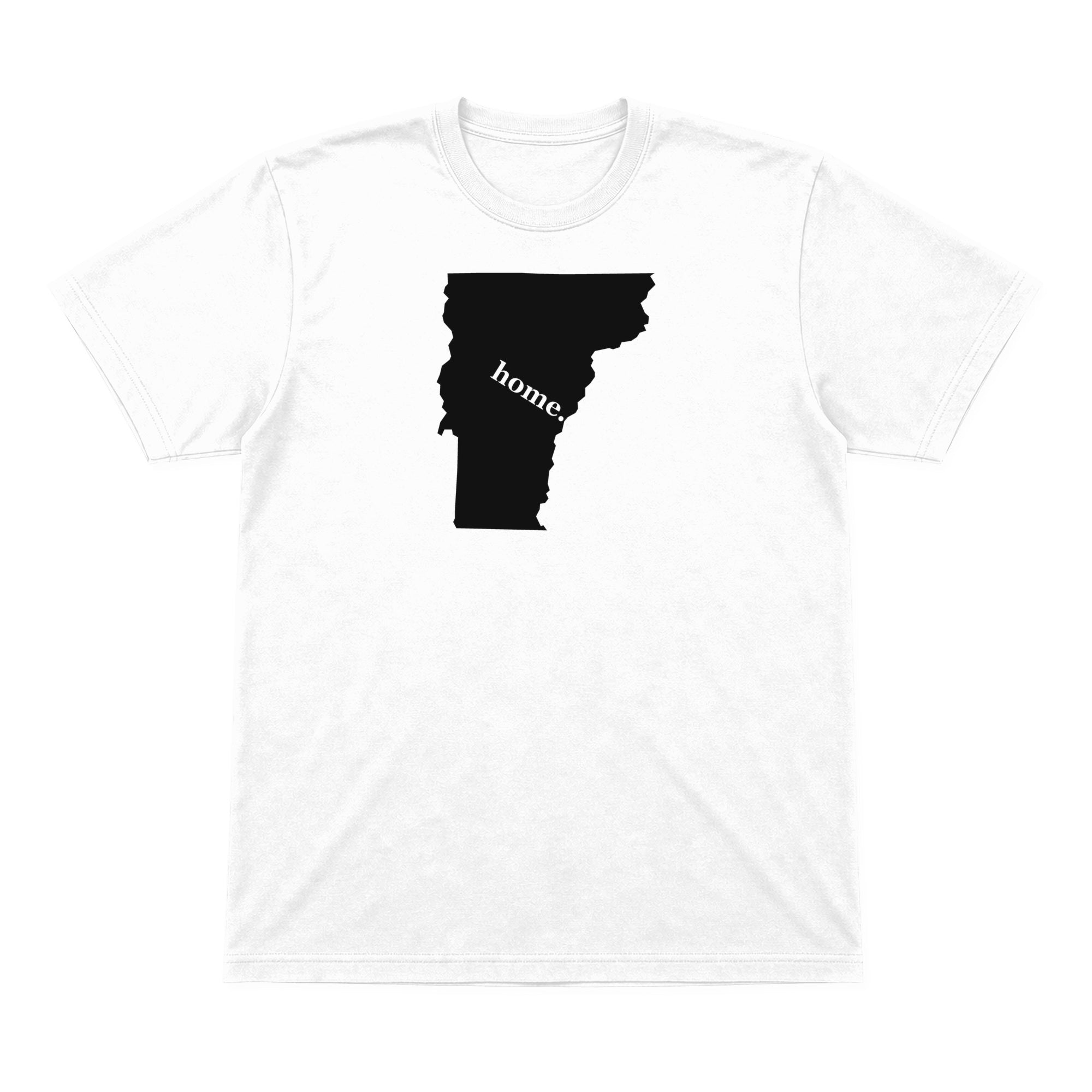 Vermont home graphic T-shirt in white