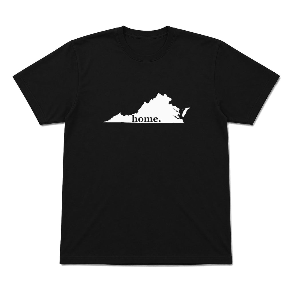 Virginia home graphic T-shirt in black