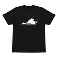 Virginia home graphic T-shirt in black