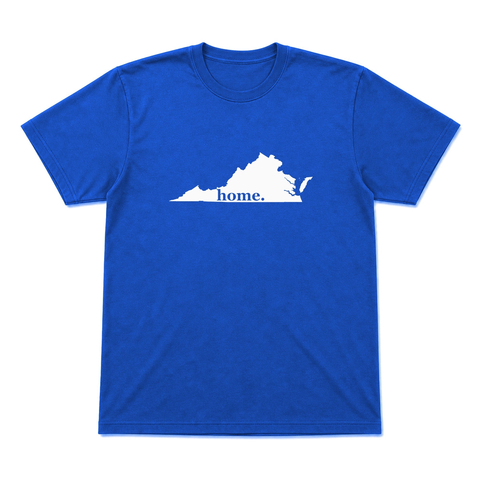 Virginia home graphic T-shirt in royal blue