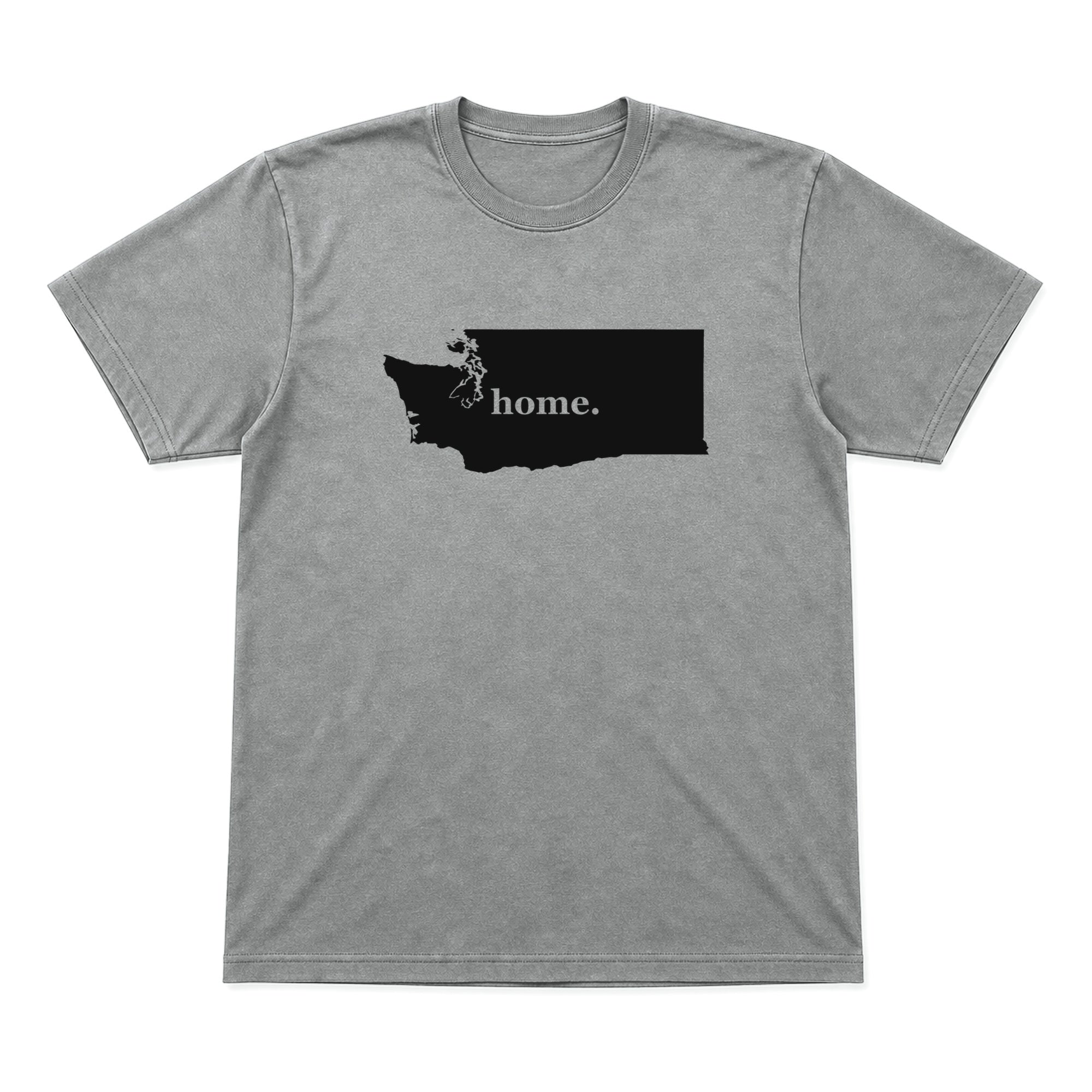 Washington home graphic T-shirt in heather gray