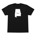 Alabama home graphic T-shirt in black